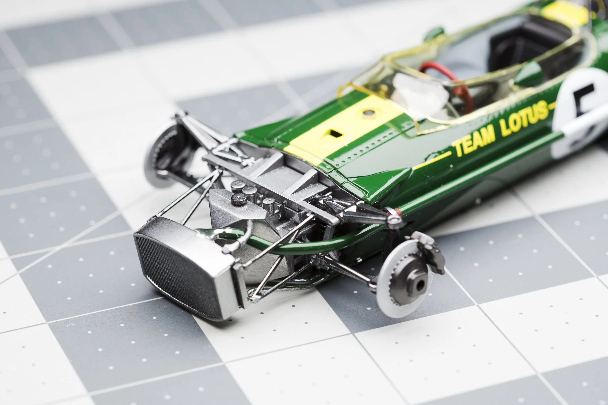 Ebbro 1/20 Lotus 49 Jim Clark 1967 USGP Build — F1 Modelling